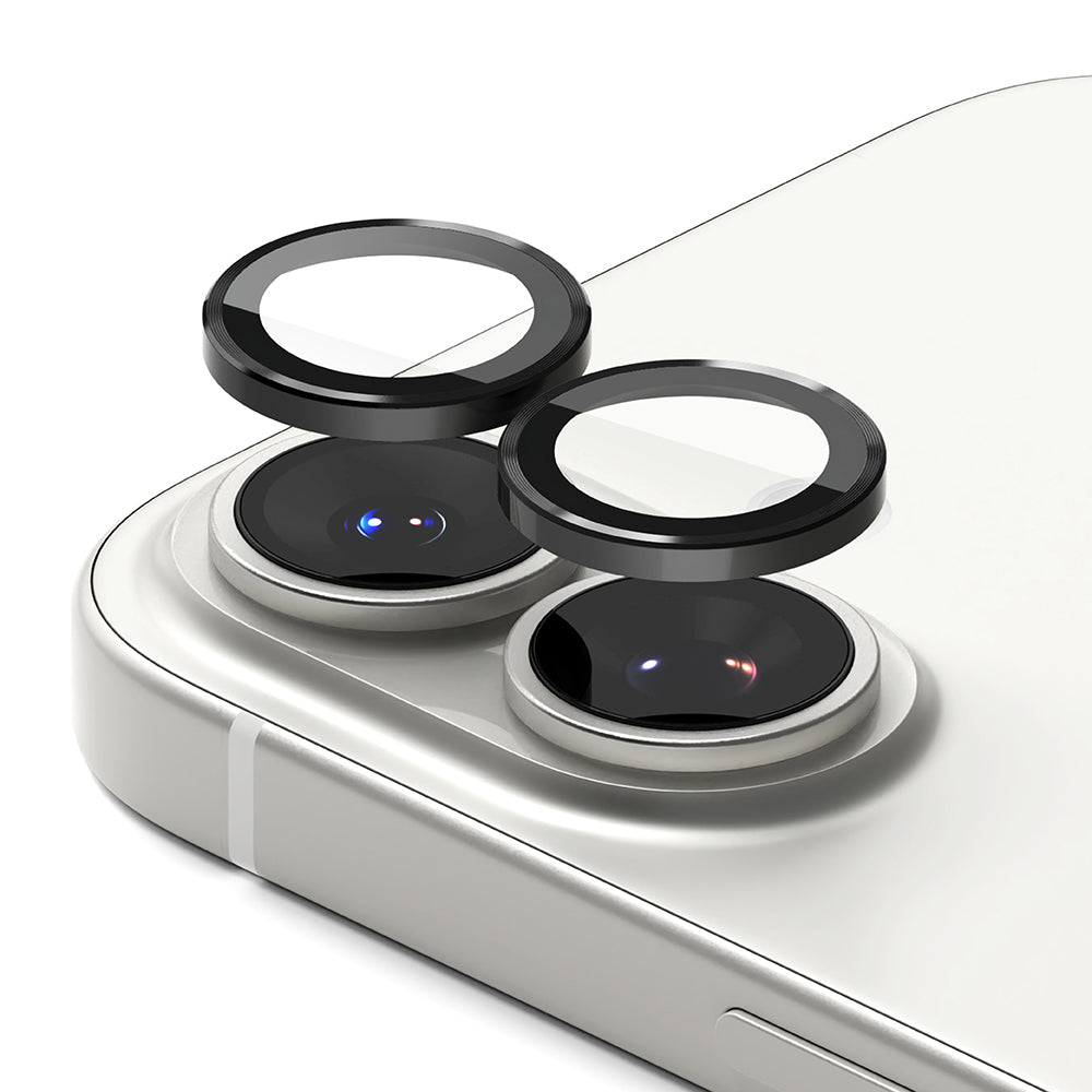 Zaščitna folija Ringke za zadnjo kamero Apple iPhone 17, Kaljeno steklo, Črna