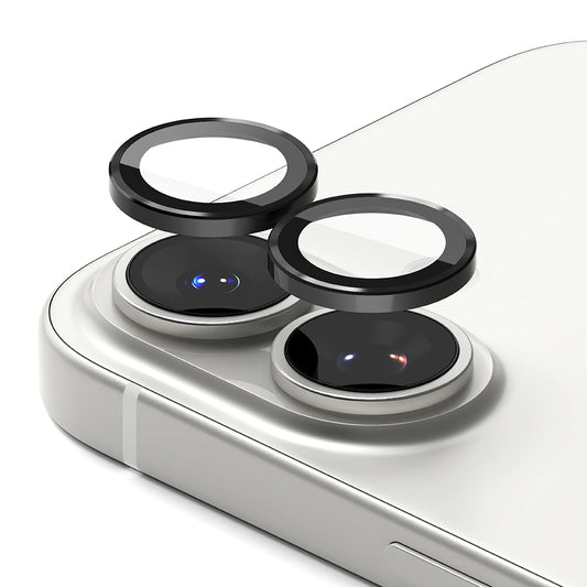 Zaščitna folija Ringke za zadnjo kamero Apple iPhone 17, Kaljeno steklo, Črna