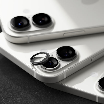 Zaščitna folija Ringke za zadnjo kamero Apple iPhone 17, Kaljeno steklo, Črna