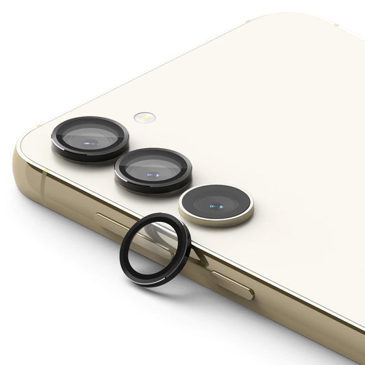 Zaščitna folija za zadnjo kamero Ringke za Samsung Galaxy S23+ S916 / S23 S911, Kaljeno steklo, Črna