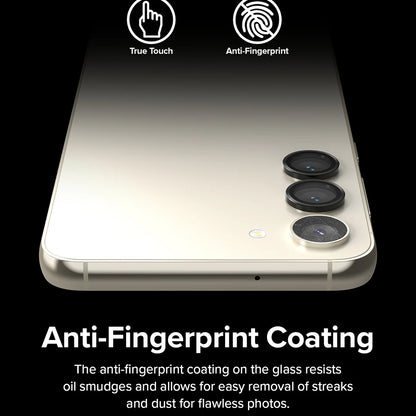 Zaščitna folija za zadnjo kamero Ringke za Samsung Galaxy S23+ S916 / S23 S911, Kaljeno steklo, Črna