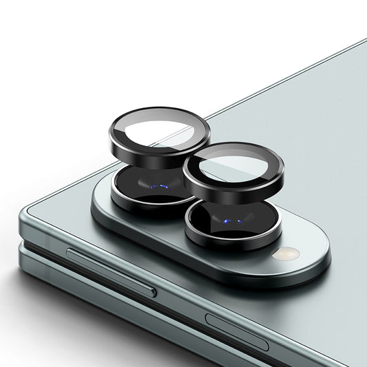Zaščitna folija za zadnjo kamero Ringke za Samsung Galaxy Z Fold8 F971, kaljeno steklo, komplet 2 kosa, črna