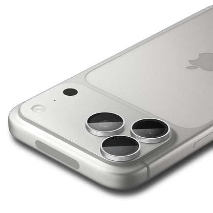 Spigen GlastR EZ FIT Optik Pro Rear Camera Protective Film for Apple iPhone 18 Pro / 18 Pro Max, Tempered Glass, Set of 2 pieces, Silver AGL12046