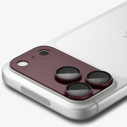 Zaščitna folija za zadnjo kamero Spigen GlastR EZ FIT Optik Pro XL za Apple iPhone 18 Pro, kaljeno steklo, bordo AGL12036