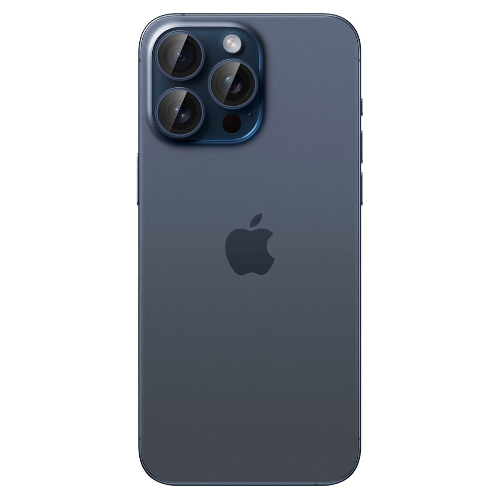Zaščitna folija za zadnjo kamero Spigen GlastR EZ FIT Optik Pro za Apple iPhone 16 Pro Max / 16 Pro, Kaljeno steklo, Set 2 kosa, Modra
