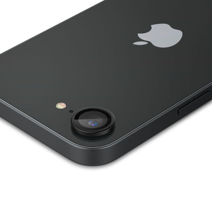 Zaščitna folija za zadnjo kamero Spigen GlastR EZ FIT Optik Pro za Apple iPhone 17e / 16e, Kaljeno steklo, Set 2 kosa, Črna AGL09279