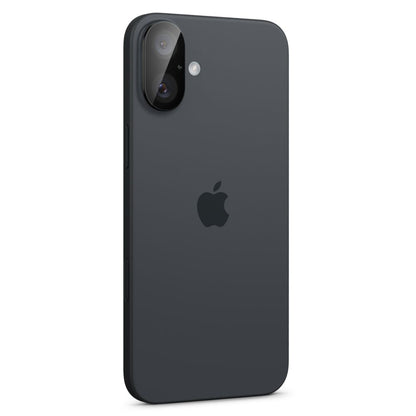 Zaščitna folija za zadnjo kamero Spigen GlastR Optik za Apple iPhone 16 Plus / 16, Kaljeno steklo, Set 2 kosa, Črna AGL07922