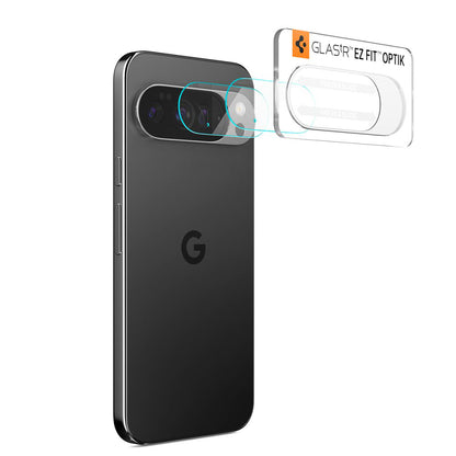 Zaščitna folija za zadnjo kamero Spigen GlastR Optik za Google Pixel 10 Pro, kaljeno steklo, komplet 2 kosa, prozorna AGL09662