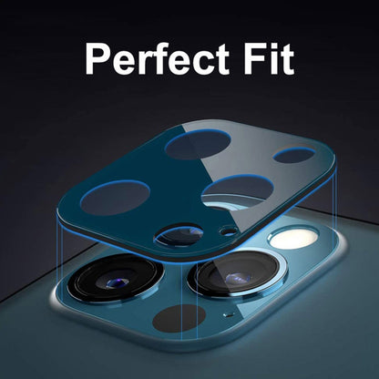 Zaščitna folija za zadnjo kamero Techsuit za Apple iPhone 11 Pro / 11 Pro Max, kaljeno steklo, črna