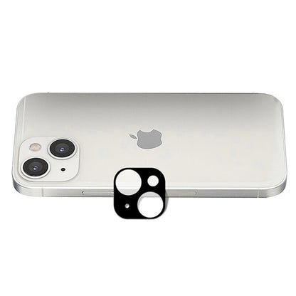 Techsuit Rear Camera Protective Film for Apple iPhone 13 mini / 13, Tempered Glass, Black