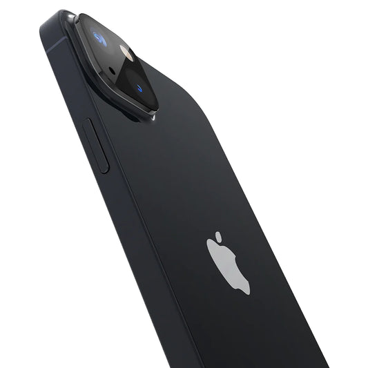 Zaščitna folija za zadnjo kamero Techsuit za Apple iPhone 14 Plus / 14, kaljeno steklo, črna