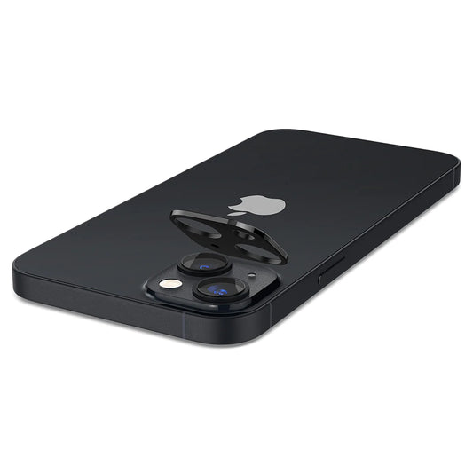 Zaščitna folija za zadnjo kamero Techsuit za Apple iPhone 14 Plus / 14, kaljeno steklo, črna