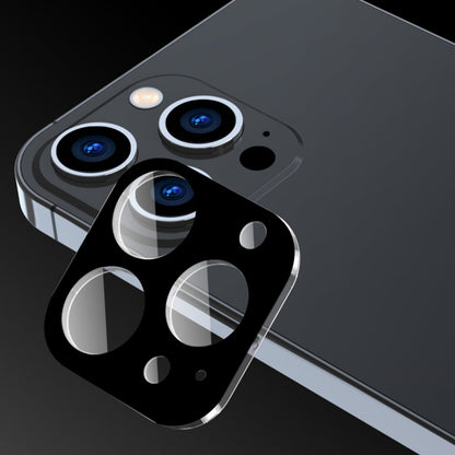 Zaščitna folija za zadnjo kamero Techsuit za Apple iPhone 16 Pro Max / 16 Pro, kaljeno steklo, črna