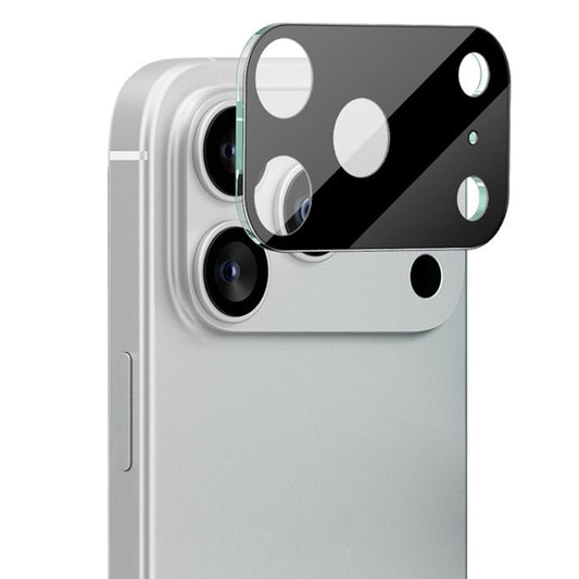 Zaščitna folija za zadnjo kamero Techsuit za Apple iPhone 17 Pro Max, Kaljeno steklo, Črna