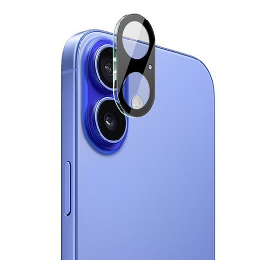 Zaščitna folija za zadnjo kamero Techsuit za Apple iPhone 17, Kaljeno steklo, Črna