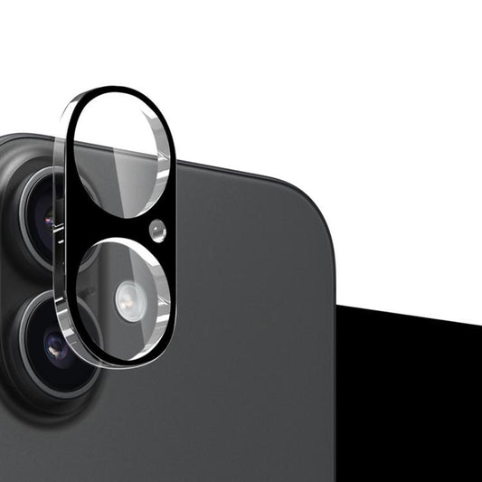 Zaščitna folija za zadnjo kamero Techsuit za Apple iPhone 17, Kaljeno steklo, Črna