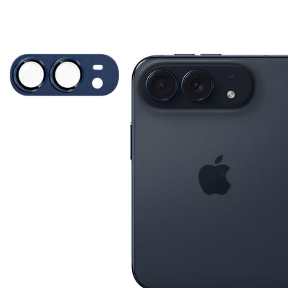 Zaščitna folija za zadnjo kamero Techsuit za Apple iPhone Duo, kaljeno steklo, temno modra