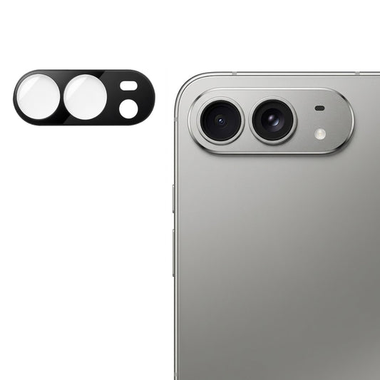 Zaščitna folija za zadnjo kamero Techsuit za Apple iPhone Ultra, kaljeno steklo, črna