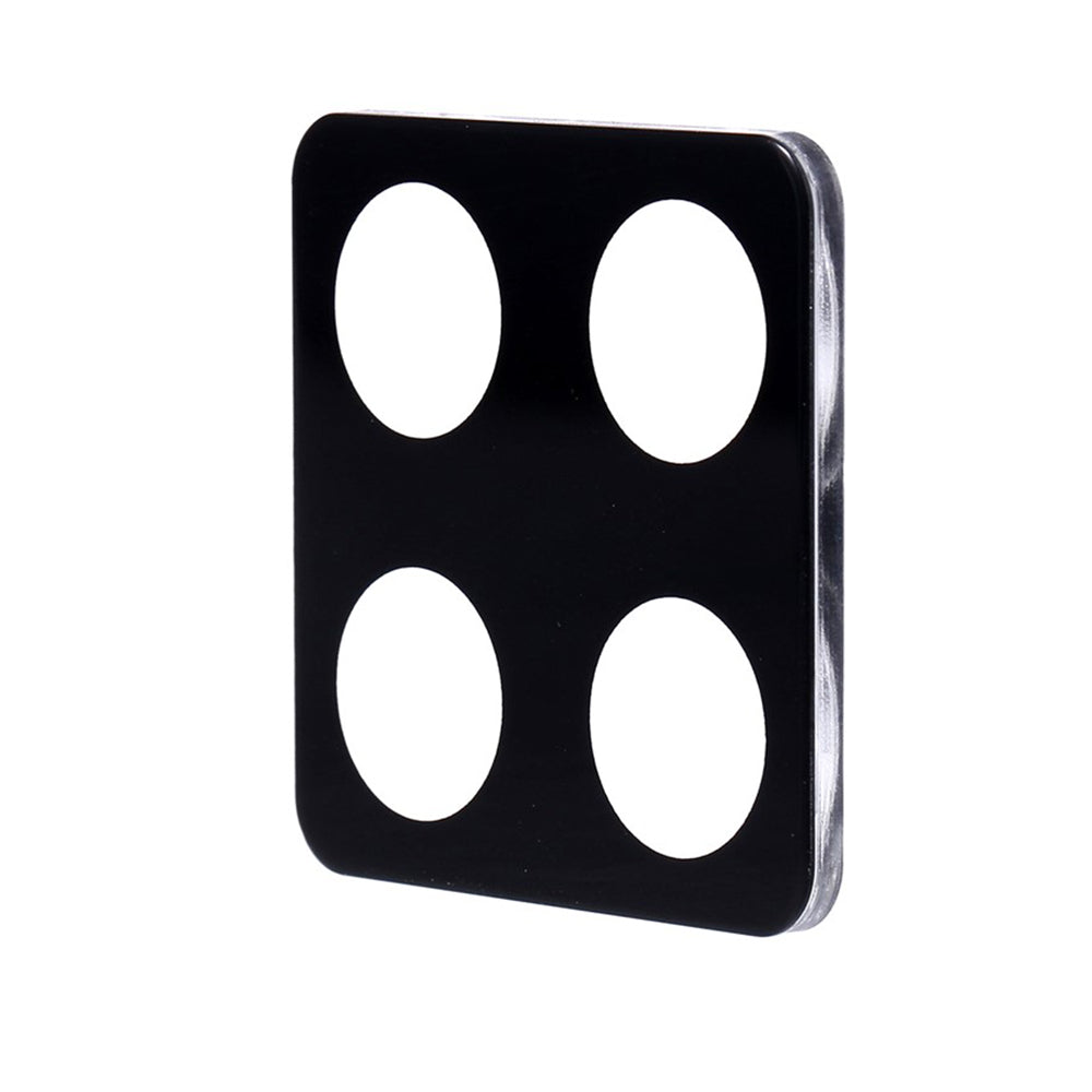 Techsuit Rear Camera Protection Film for Honor 400 Smart 4G / X7d 4G / 400 Smart 5G, Tempered Glass, Black