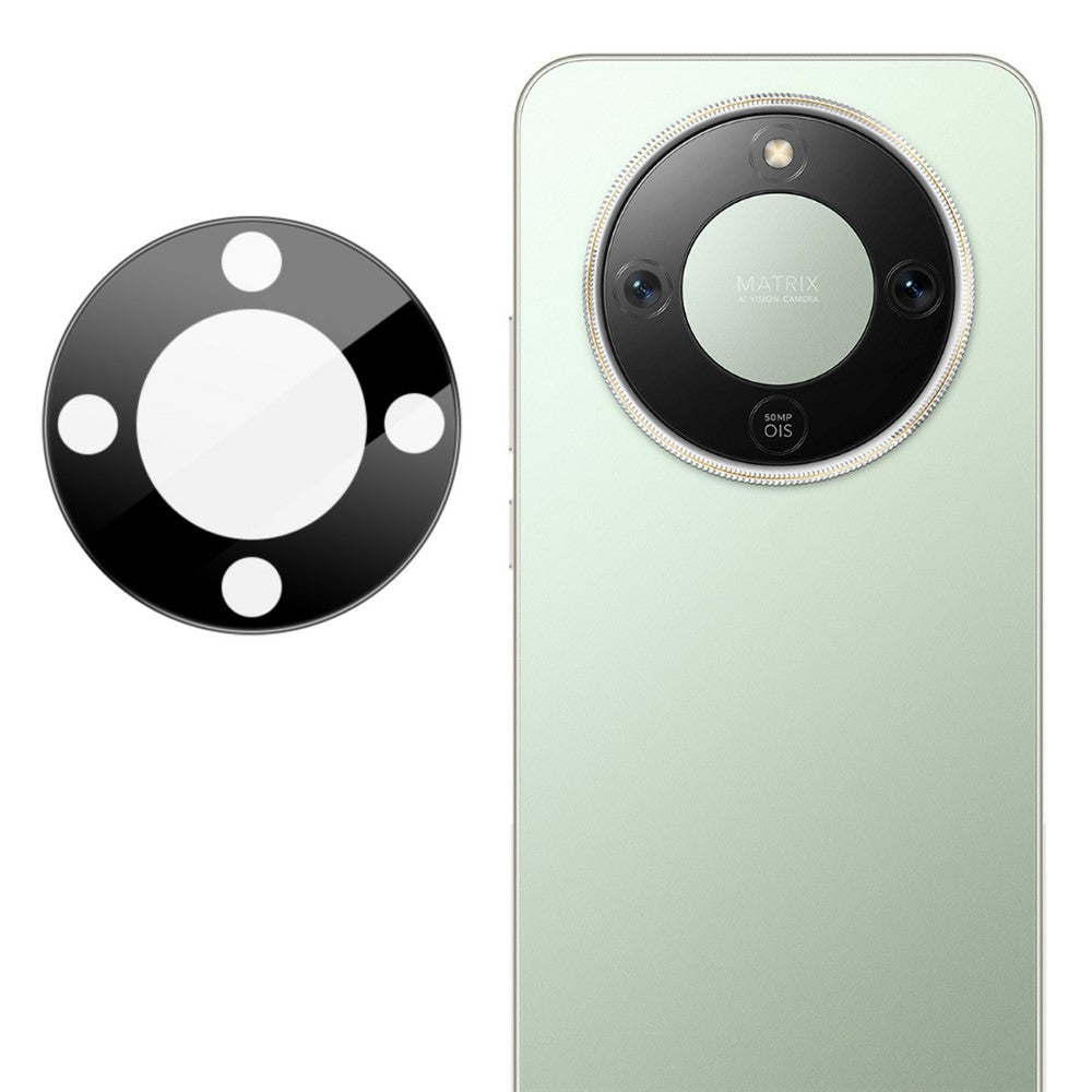 Techsuit Rear Camera Protection Film for Honor Magic8 Lite, Tempered Glass, Black