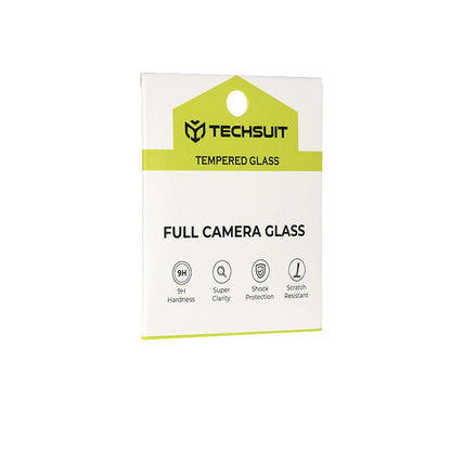 Techsuit Rear Camera Protection Film for Honor Magic8 Lite, Tempered Glass, Black