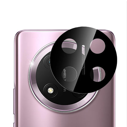 Zaščitna folija za zadnjo kamero Techsuit za Honor X9c / Magic7 Lite, kaljeno steklo, črna