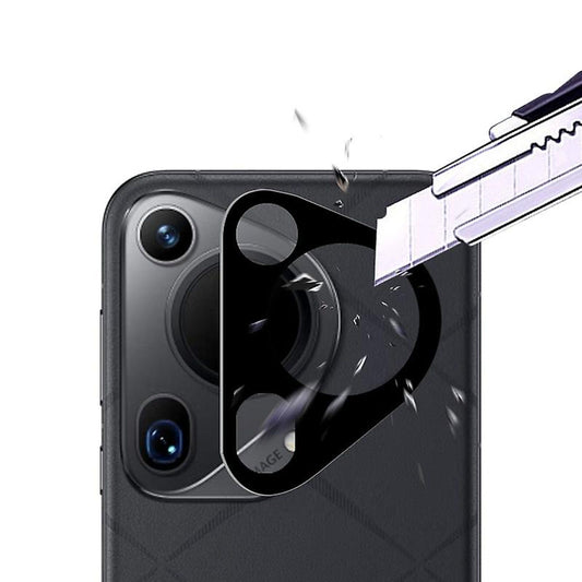 Zaščitna folija za zadnjo kamero Techsuit za Huawei Pura 70 Ultra, Kaljeno steklo, Črna