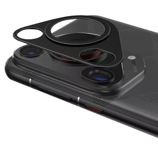 Zaščitna folija za zadnjo kamero Techsuit za Huawei Pura 70 Ultra, Kaljeno steklo, Črna