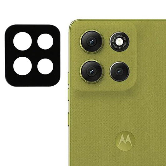 Zaščitna folija za zadnjo kamero Techsuit za Motorola Moto G86, kaljeno steklo, črna