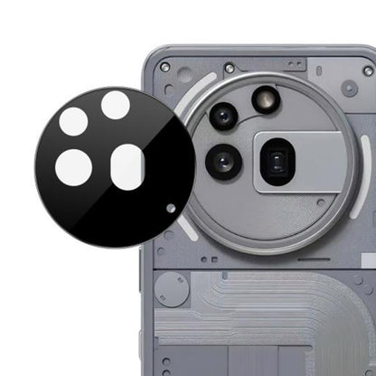 Zaščitna folija za zadnjo kamero Techsuit za Nothing Phone (3a) Pro, kaljeno steklo, črna