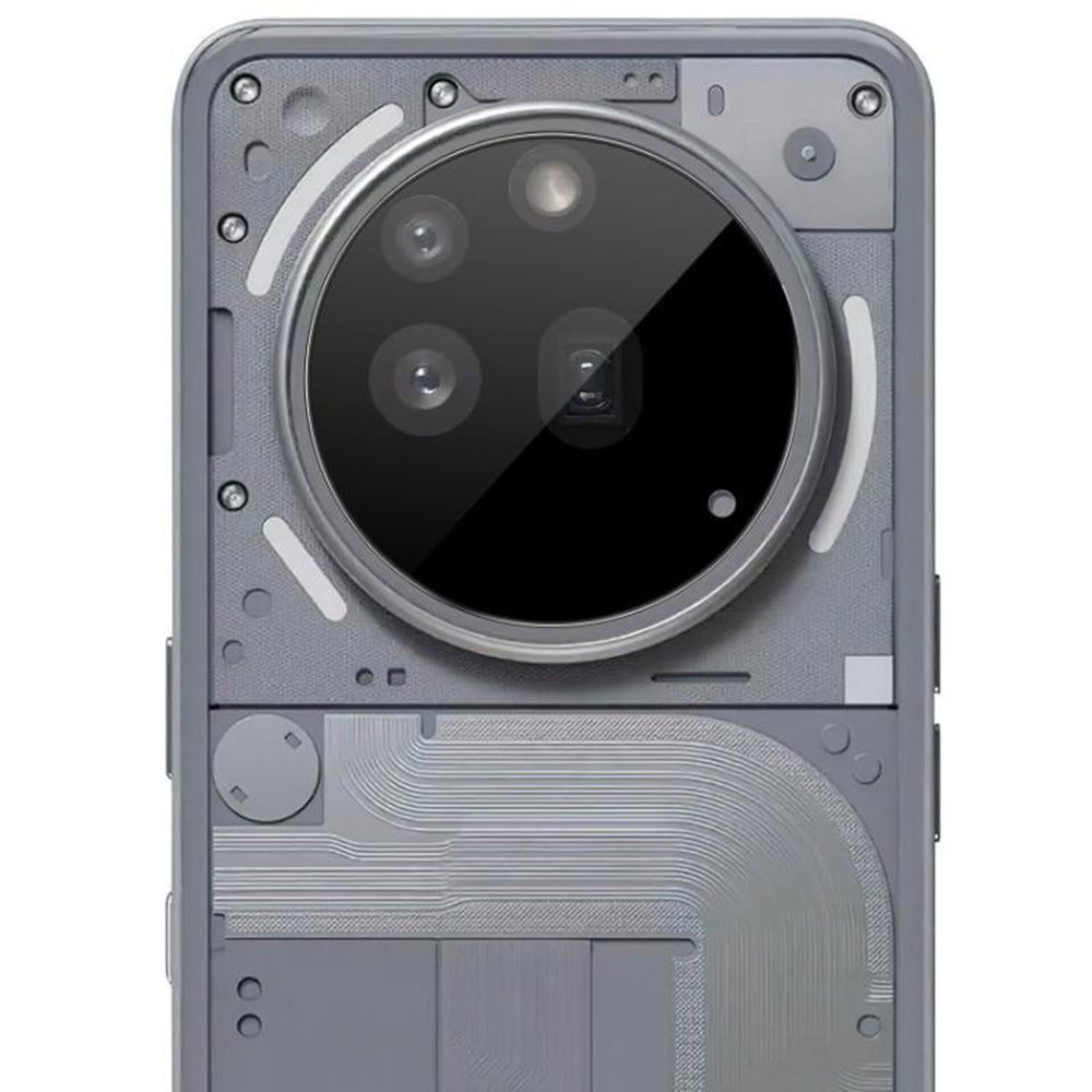 Zaščitna folija za zadnjo kamero Techsuit za Nothing Phone (3a) Pro, kaljeno steklo, črna