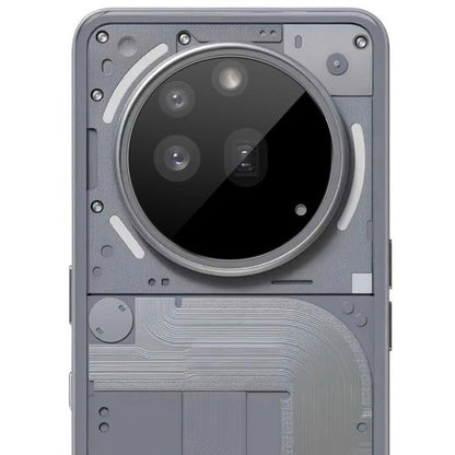 Zaščitna folija za zadnjo kamero Techsuit za Nothing Phone (3a) Pro, kaljeno steklo, črna