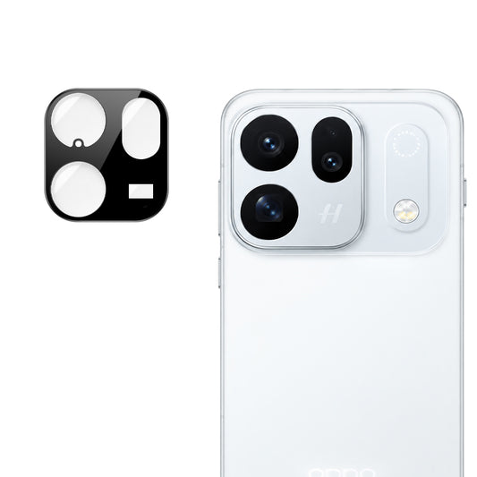 Zaščitna folija za zadnjo kamero Techsuit za Oppo Find X10, kaljeno steklo, črna