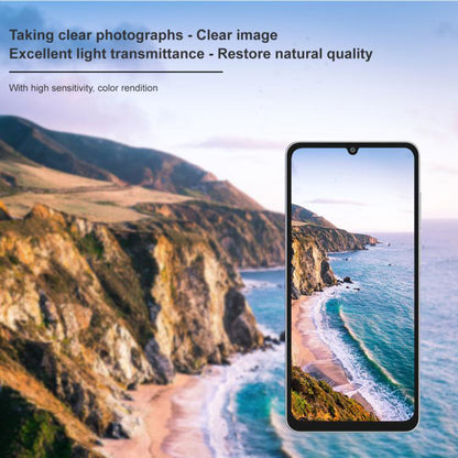 Zaščitna folija za zadnjo kamero Techsuit za Samsung Galaxy A07 4G A075, kaljeno steklo, črna