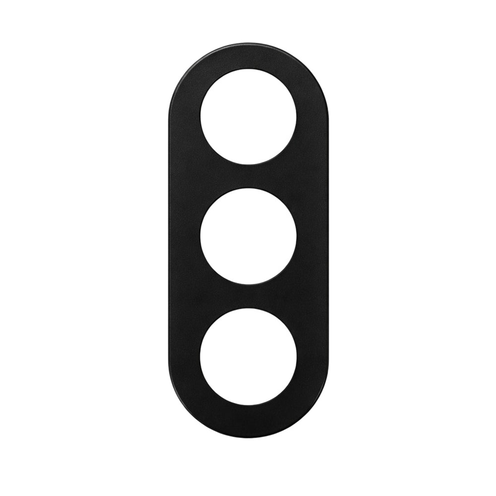 Techsuit Rear Camera Protection Film for Samsung Galaxy A57 5G, Tempered Glass, Black