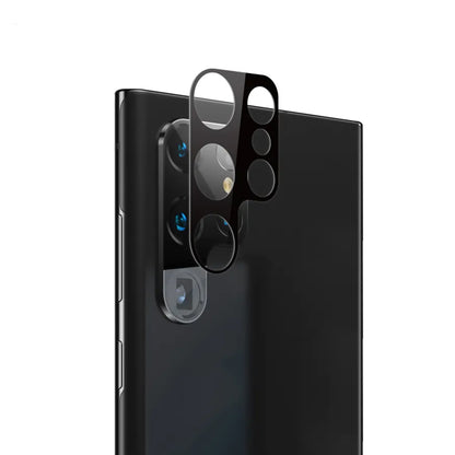 Zaščitna folija za zadnjo kamero Techsuit za Samsung Galaxy S23 Ultra S918, kaljeno steklo, črna