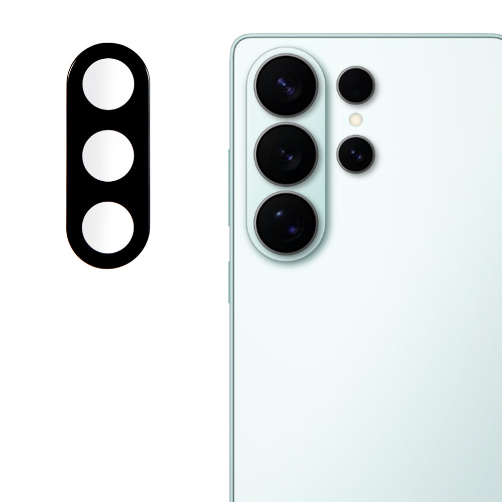 Zaščitna folija za zadnjo kamero Techsuit za Samsung Galaxy S26 Ultra, Kaljeno steklo, Črna