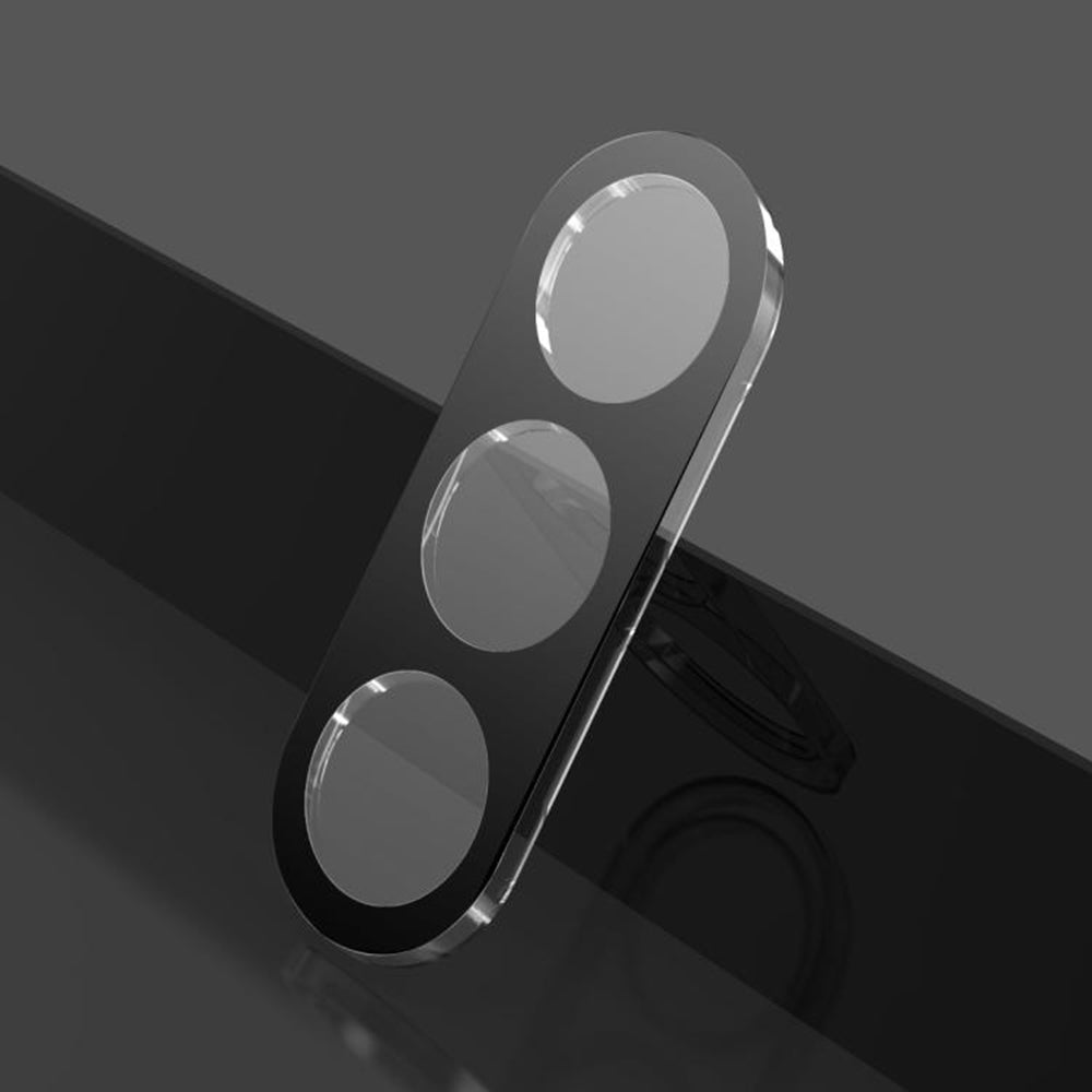 Zaščitna folija za zadnjo kamero Techsuit za Samsung Galaxy S26 Ultra, Kaljeno steklo, Črna