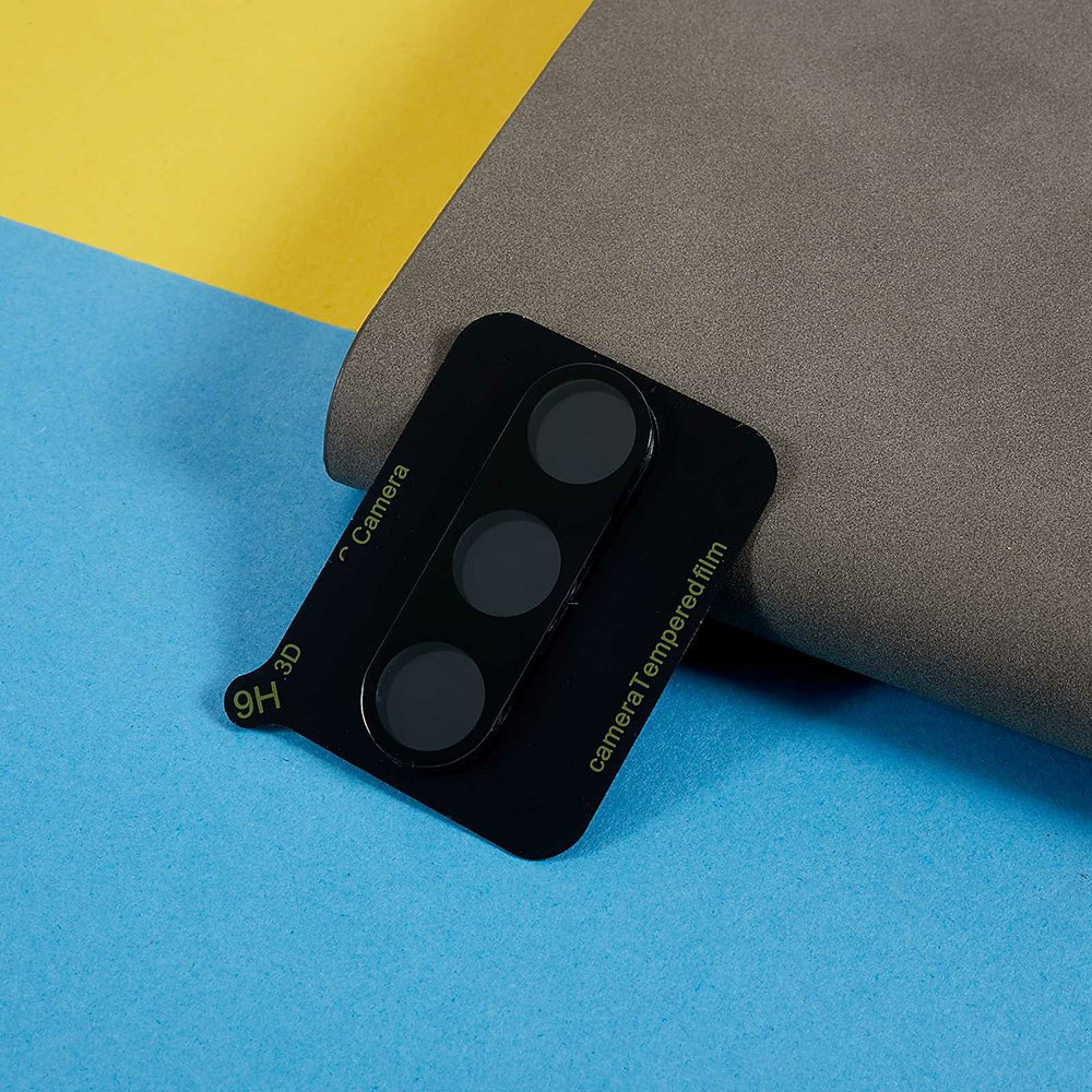 Zaščitna folija za zadnjo kamero Techsuit za Samsung Galaxy S26 Ultra, Kaljeno steklo, Črna