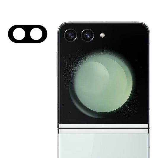 Zaščitna folija za zadnjo kamero Techsuit za Samsung Galaxy Z Flip6 F741, kaljeno steklo, črna