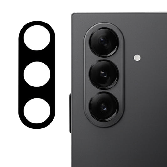 Zaščitna folija za zadnjo kamero Techsuit za Samsung Galaxy Z Fold7 F966, kaljeno steklo, črna