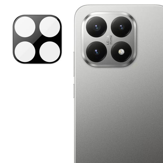 Techsuit Rear Camera Protective Film for Xiaomi 15T, Tempered Glass, Black