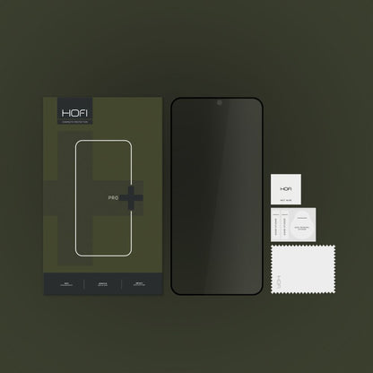 Privacy Screen Protector HOFI PRO+ for Samsung Galaxy S24 S921, Protective Glass, Full Glue 