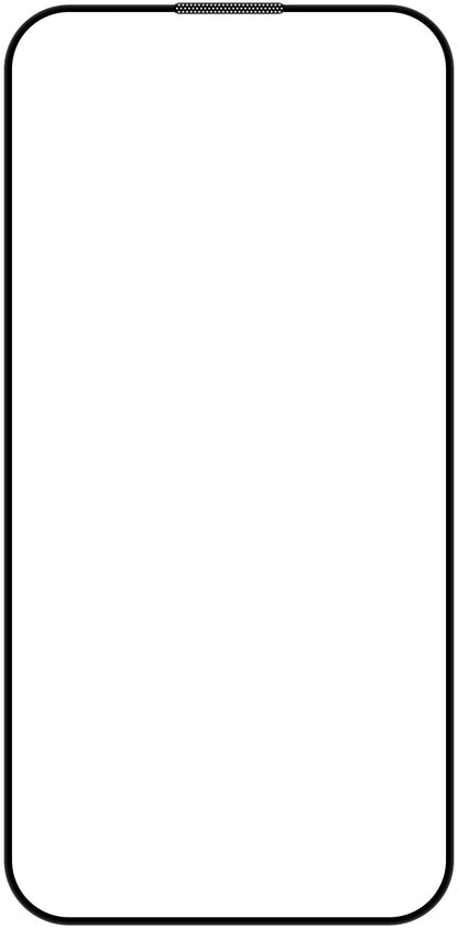 Zaščitna folija zaslona OEM Automatic Alignment za Apple iPhone 17e / 16e / 14 / 13 Pro, kaljeno steklo, polno lepilo, 5D, črna