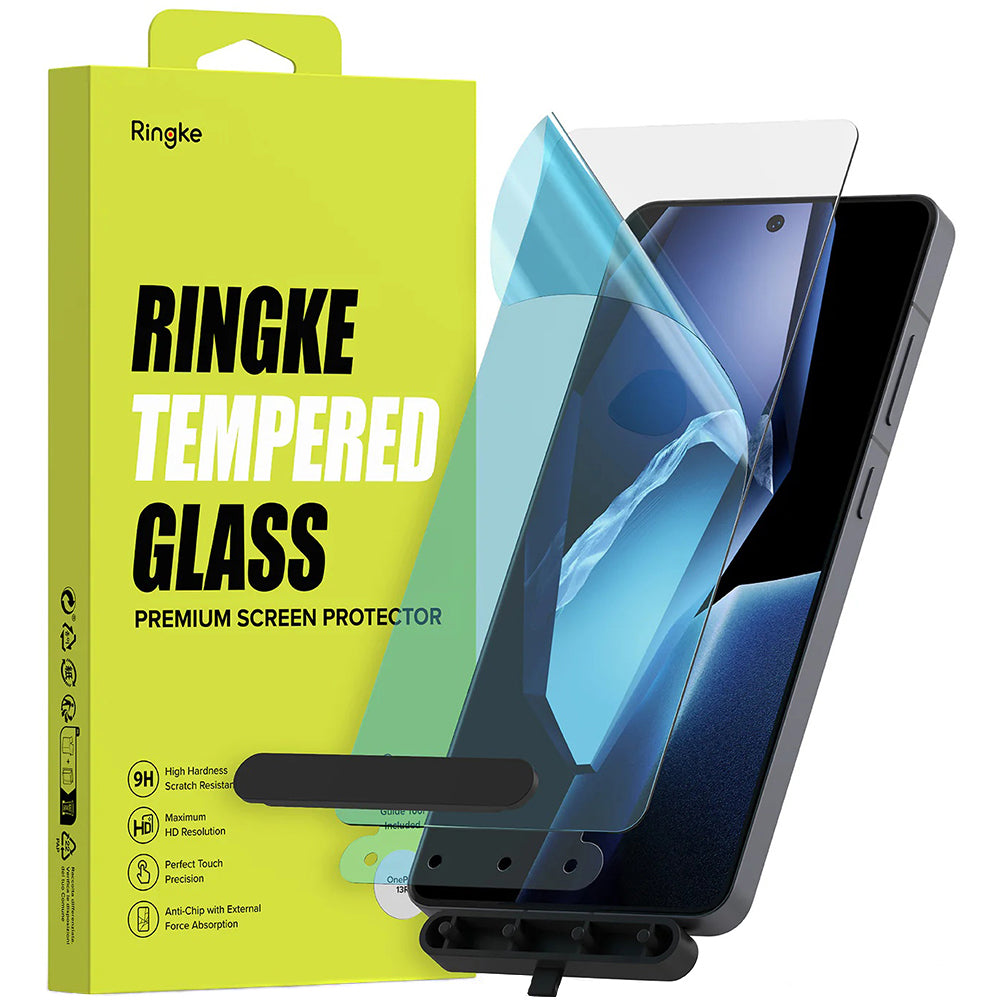 Zaščitna folija za zaslon Ringke za OnePlus 13R, Kaljeno steklo, Polno lepljenje, Komplet 2 kosa