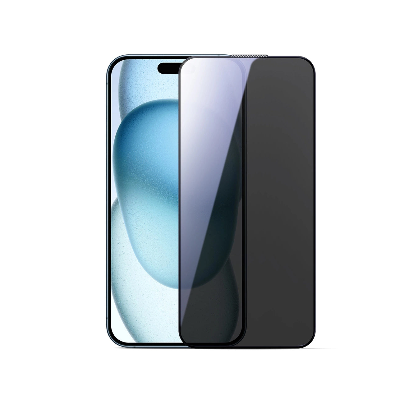 Zaščitna folija za zaslon Privacy Joyroom JR-MLG0280 za Apple iPhone 16 / 15, Kaljeno steklo, Polno lepljenje, 2.5D