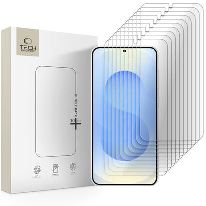 Zaščitna folija za zaslon Tech-Protect za Samsung Galaxy S26 S942, Kaljeno steklo, Polno lepilo, Set 10 kosov