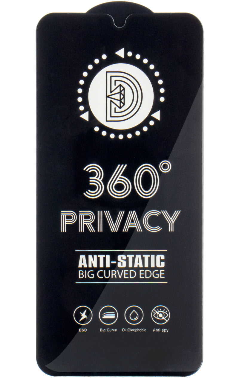 Zaščitna folija zaslona Privacy OEM 360 za Samsung Galaxy A37 5G, varnostno steklo, polno lepilo