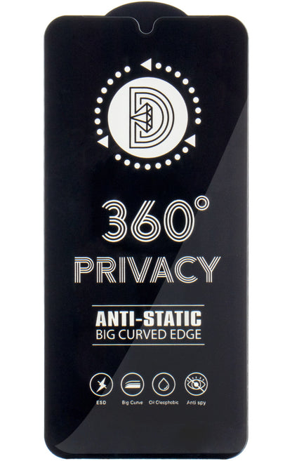 Zaščitna folija zaslona Privacy OEM 360 za Samsung Galaxy A37 5G, varnostno steklo, polno lepilo