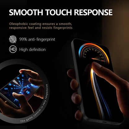 Privacy Screen Protector Lereach for Xiaomi 17T Pro, Tempered Glass, Full Glue, Set of 2 pieces
